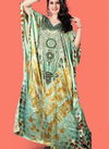 Green Colour Fancy Designer Casual Wear Japan Satin Silk Kaftan Style Kurti Collection 207